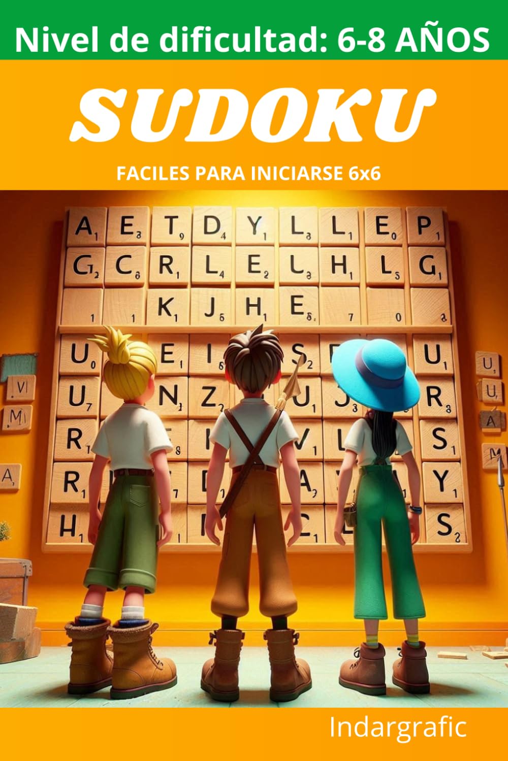 50 Sudokus fáciles para empezar, válido para niños y adultos.: Nivel de dificultad: Fácil. (Pasatiempos en Castellano)