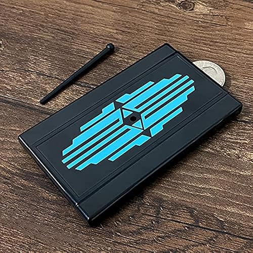 Deluxe Moneda Thru Sword Trucos de magia Penetración de monedas Mago Clásico Primer plano Calle ilusiones Trucos Mentalismo Props