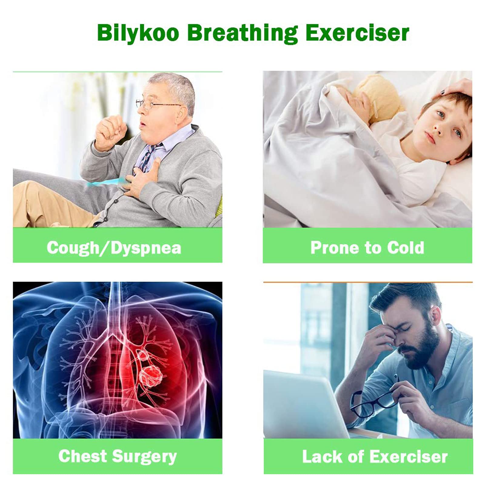 Tiefenatmungs-Lungentrainer – 3-Bälle-Incentive-Spirometer Lungenfunktions-Atemübungsgerät Spirometer – waschbares und hygienisches Atemmesssystem