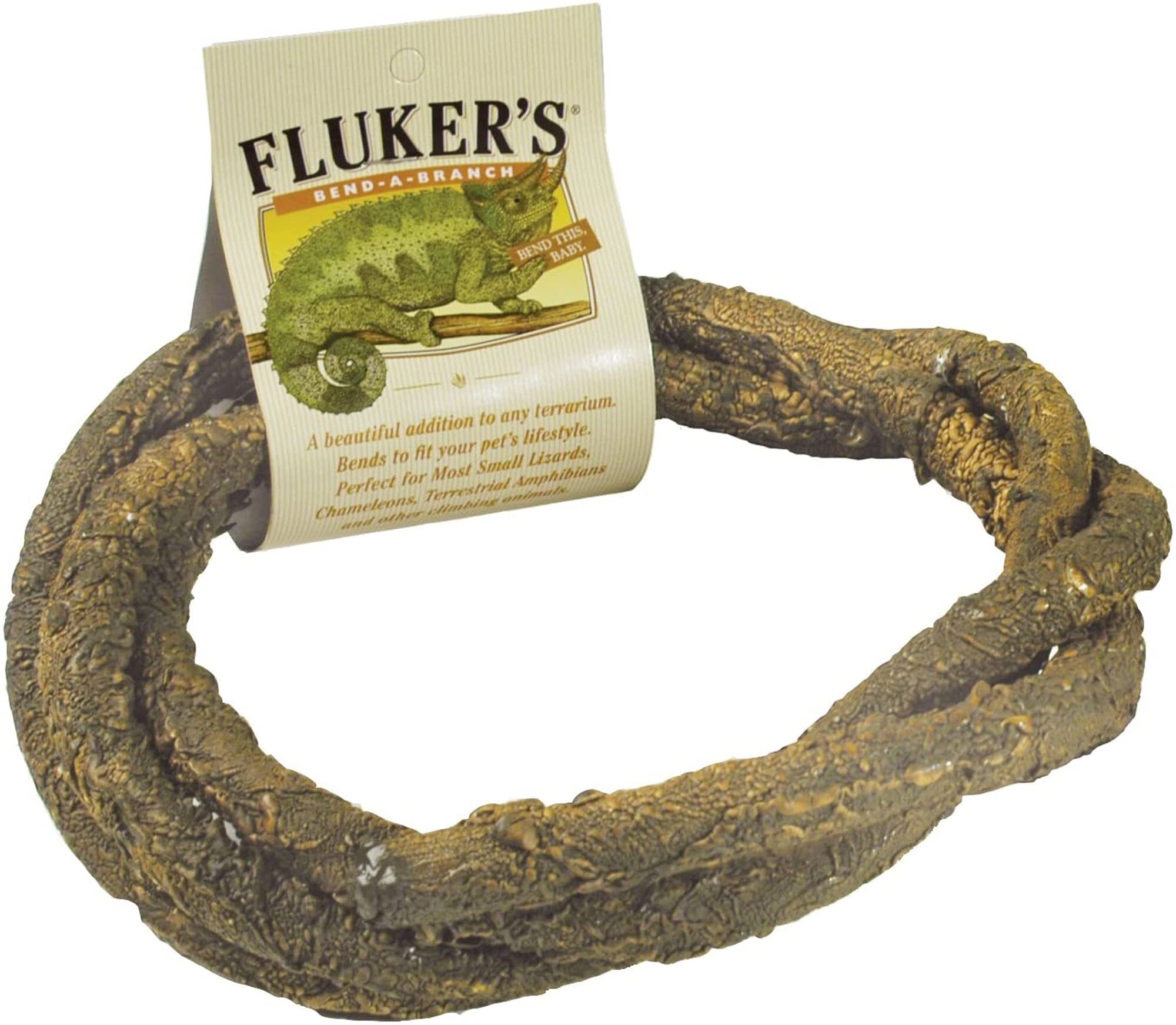 DBDPet Fluker's Small Animal Bend-A-Branch Pet Habitat Décor Medium 6ft - Includes Attached Pro-Tip Guide