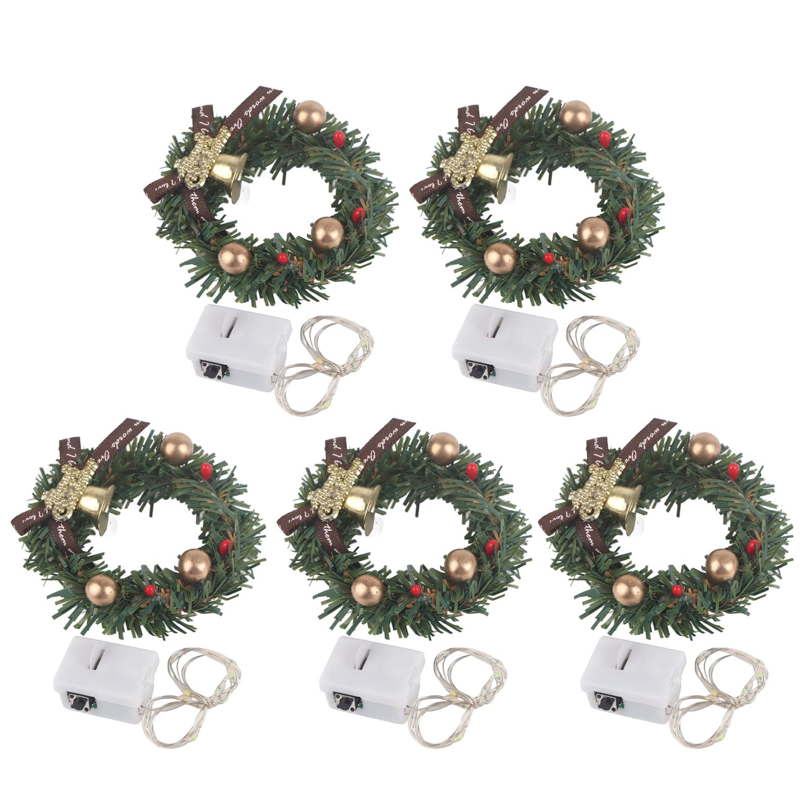 クリスマスリース　ドールハウス　オーナメント　ハンドメイド　インテリア　家 クリスマスリースドールハウスオーナメントハンドメイドインテリア家