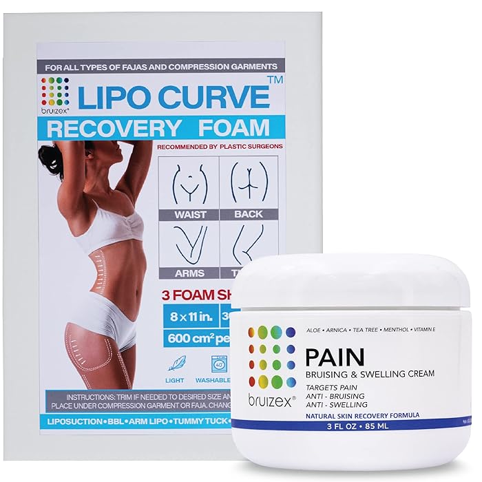 Buy LIPO Foam Liposuction Recovery Soft Pads I 3 Pack Post Surgery