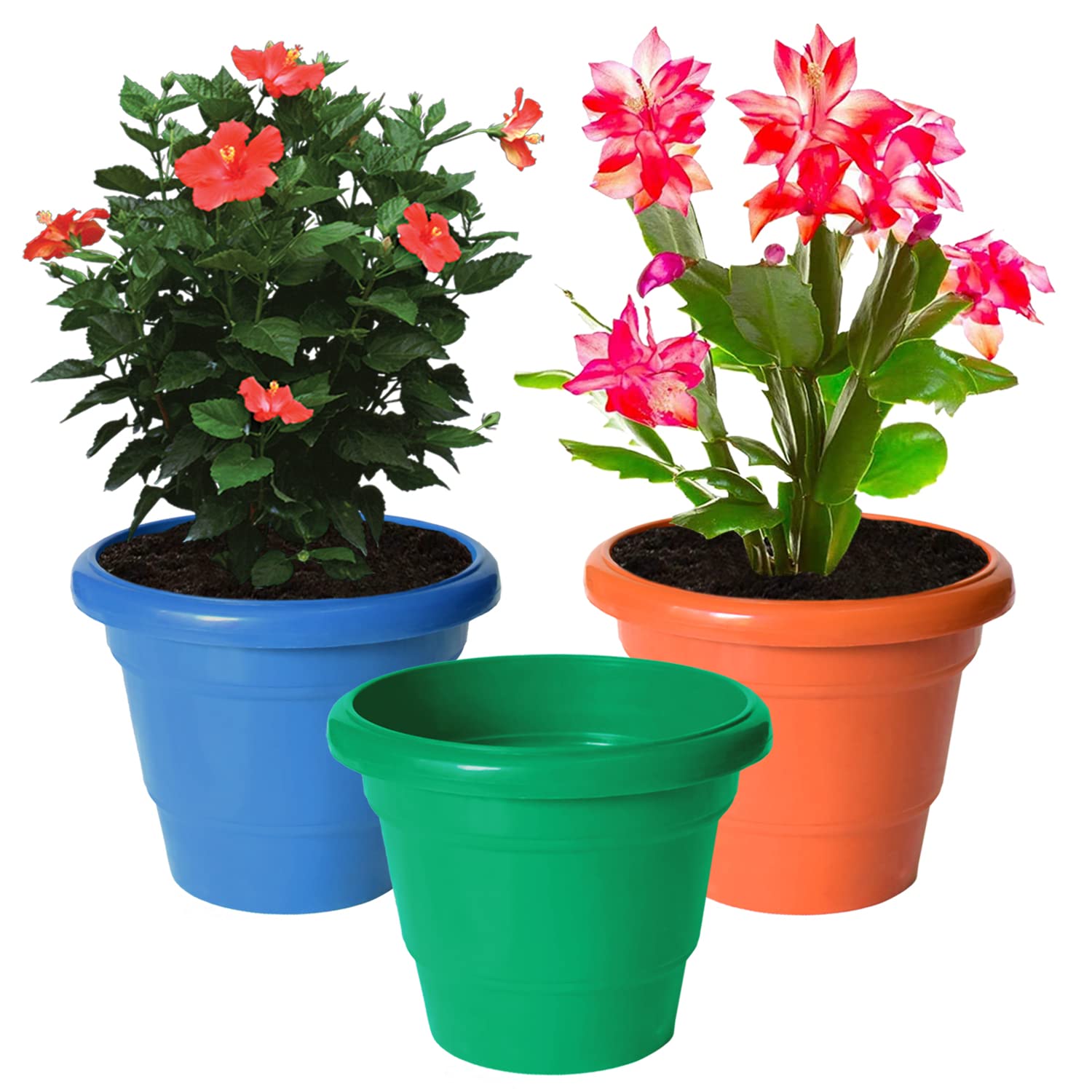 See full amazon price history chart for Kuber Industries Solid 2 Layered Plastic Flower Pot|Gamla for Home Decor,Nursery,Balcony,Garden,6"x5",Pack of 3 (Orange & Green & Blue) Kuber Industries Solid 2 Layered Plastic Flower Pot|Gamla for Home Decor,Nursery,Balcony,Garden,6"x5",Pack of 3 (Orange & Green & Blue) (B0B68VGYHY) Amazon Price History, Amazon Price Tracker