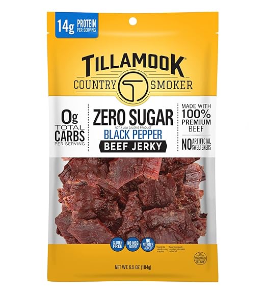 Tillamook Country Smoker Keto Friendly Zero Sugar Beef Jerky Tillamook Country Smoker Keto Friendly Zero Sugar Beef Jerky