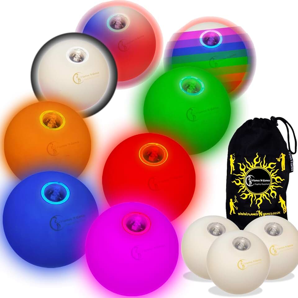 Amazon.co.uk light up juggling balls
