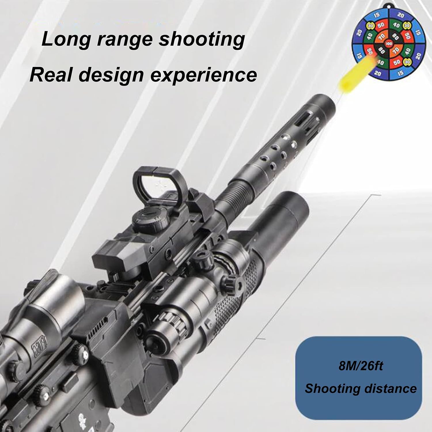 Amazon Co Jp M416自動おもちゃ銃 50ラウンドのソフト弾丸を備えた子供のおもちゃのフォームブラスター 目標 ゴーグルとパン 6 12歳の子供への最高の贈り物 Camouflage おもちゃ