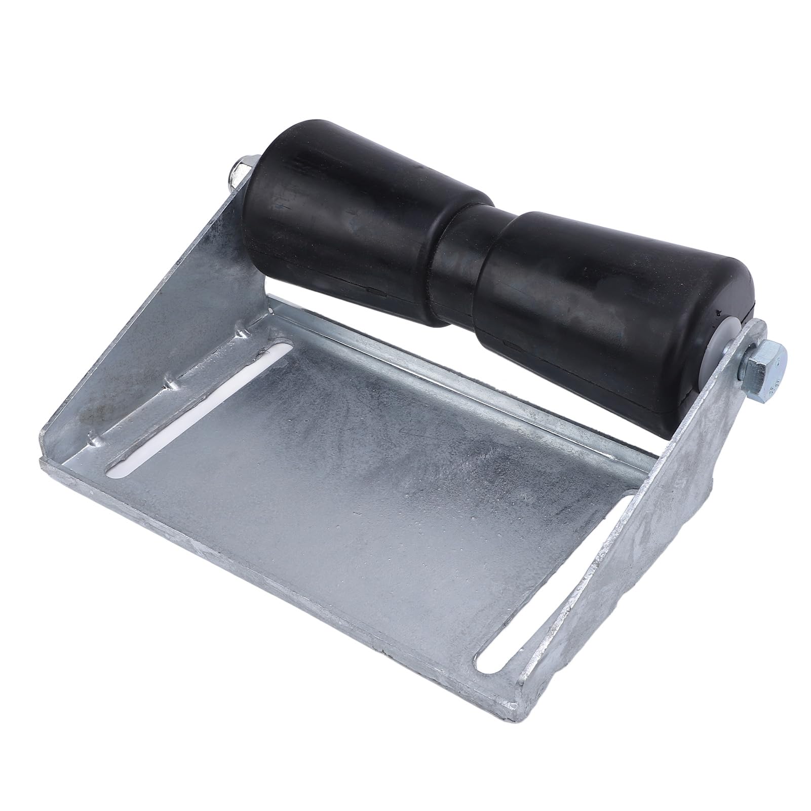 aqxreight Rodillos para Remolque de con Soporte Kit de Ensamblaje de Rodillos de Quilla en Caucho y Acero Galvanizado para Barcos Pesados Canoas Lanchas y Embarcaciones Pequeñas