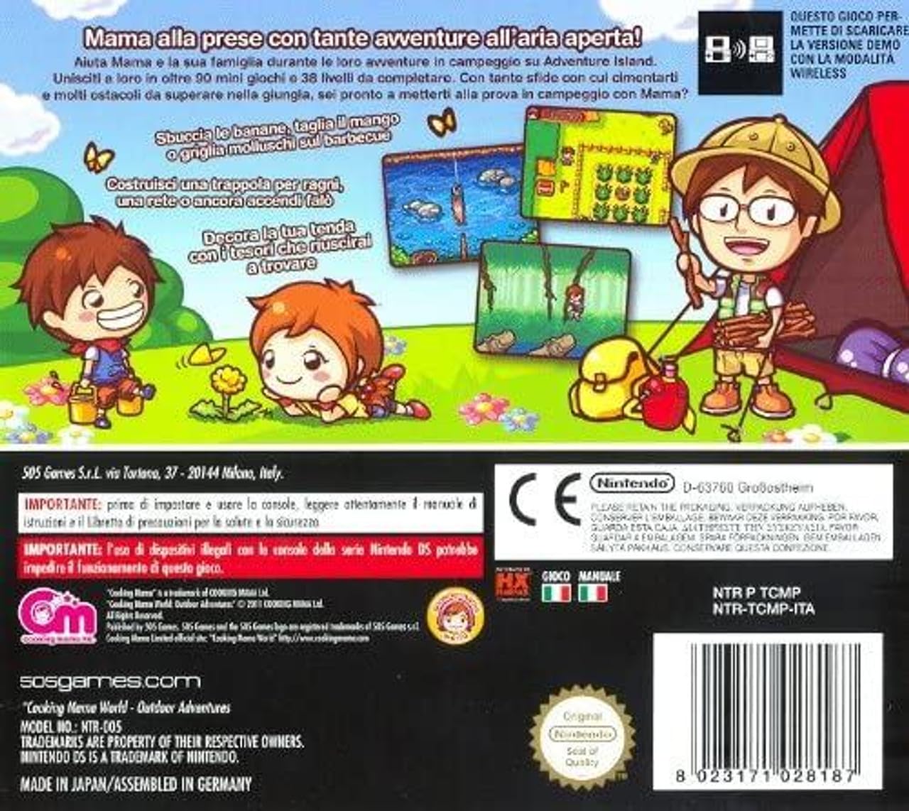Cooking Mama Worl: In Campeggio Con Mama