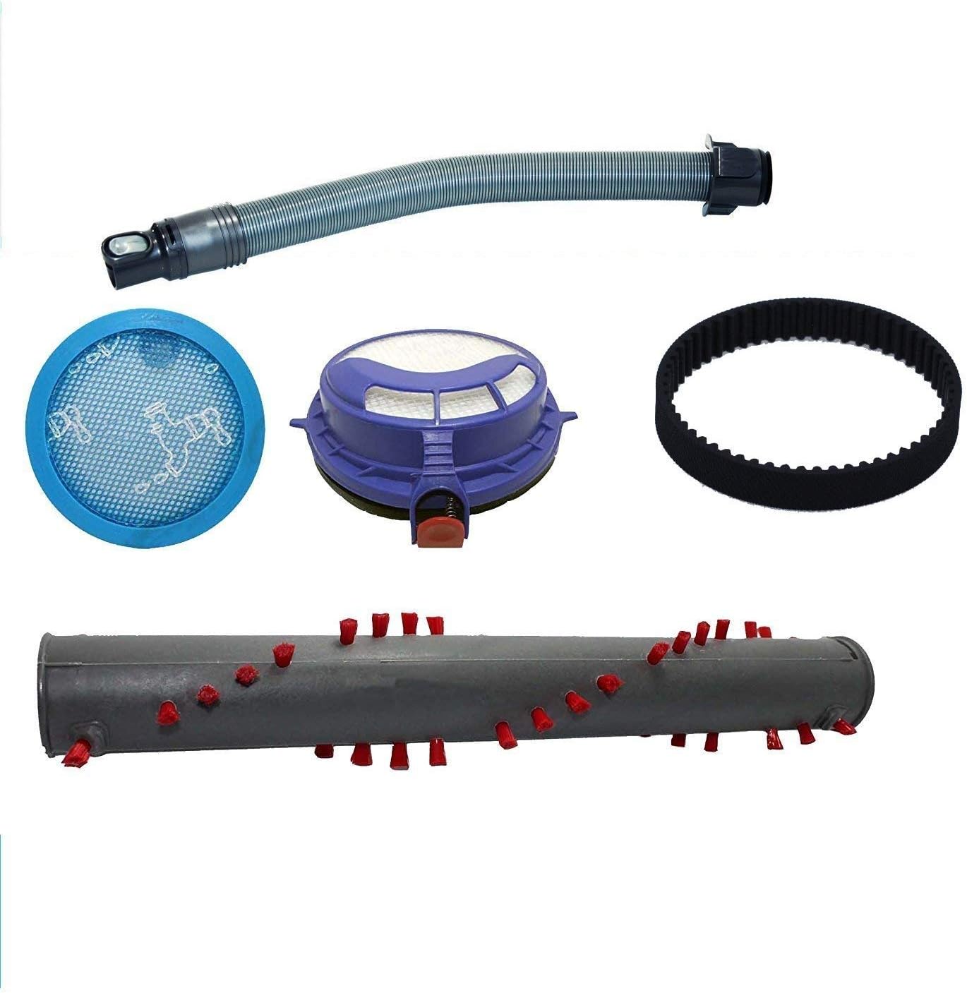 Replacement Kit Designed To Fit Dyson DC25 Kit Includes Pre and Post Filters, Brushroll, 1 Belt, and Hose