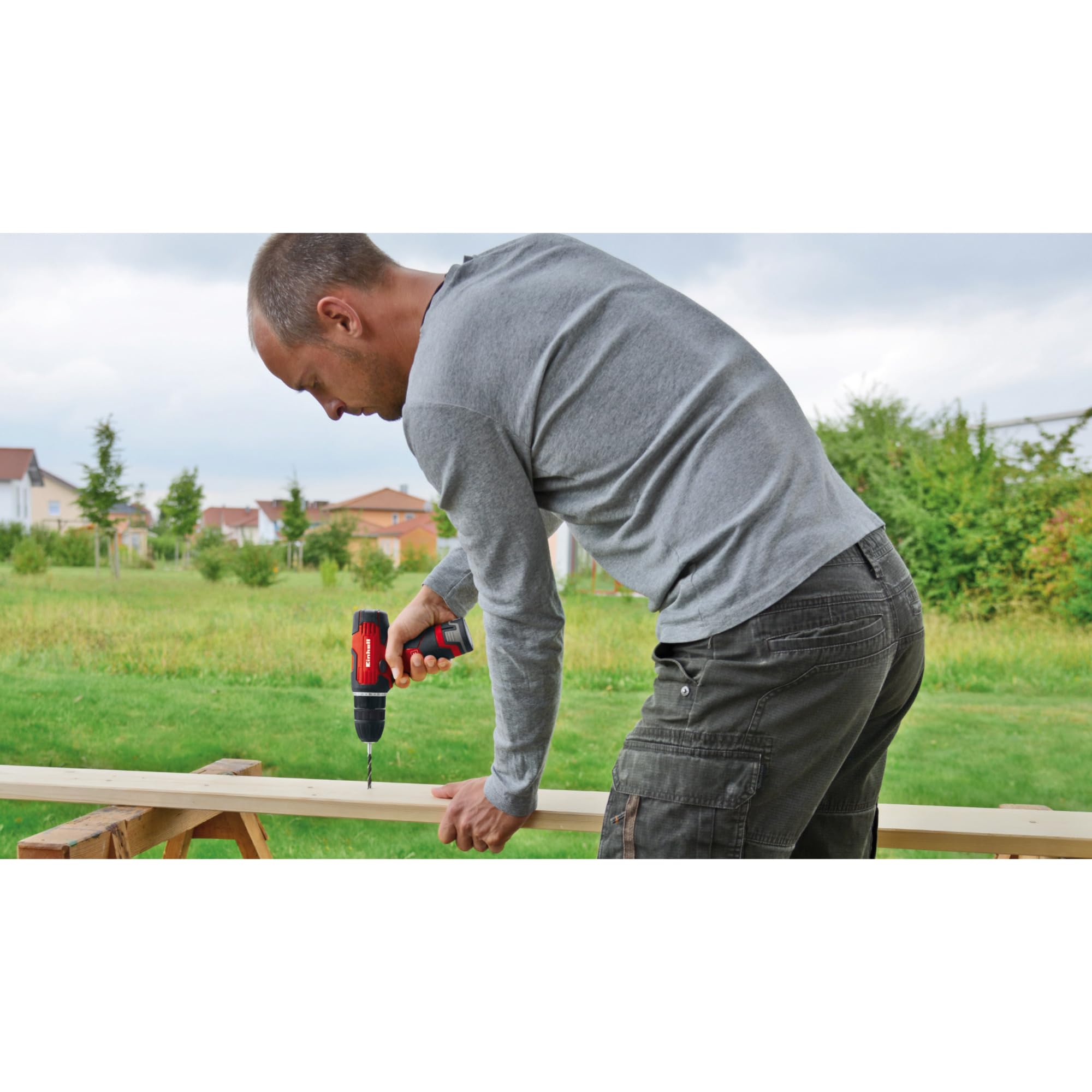 Einhell 4513660 Avvitatore Con Batteria Al Litio Th-Cd 12-2, 1.3W 12V, 3/8 pollici