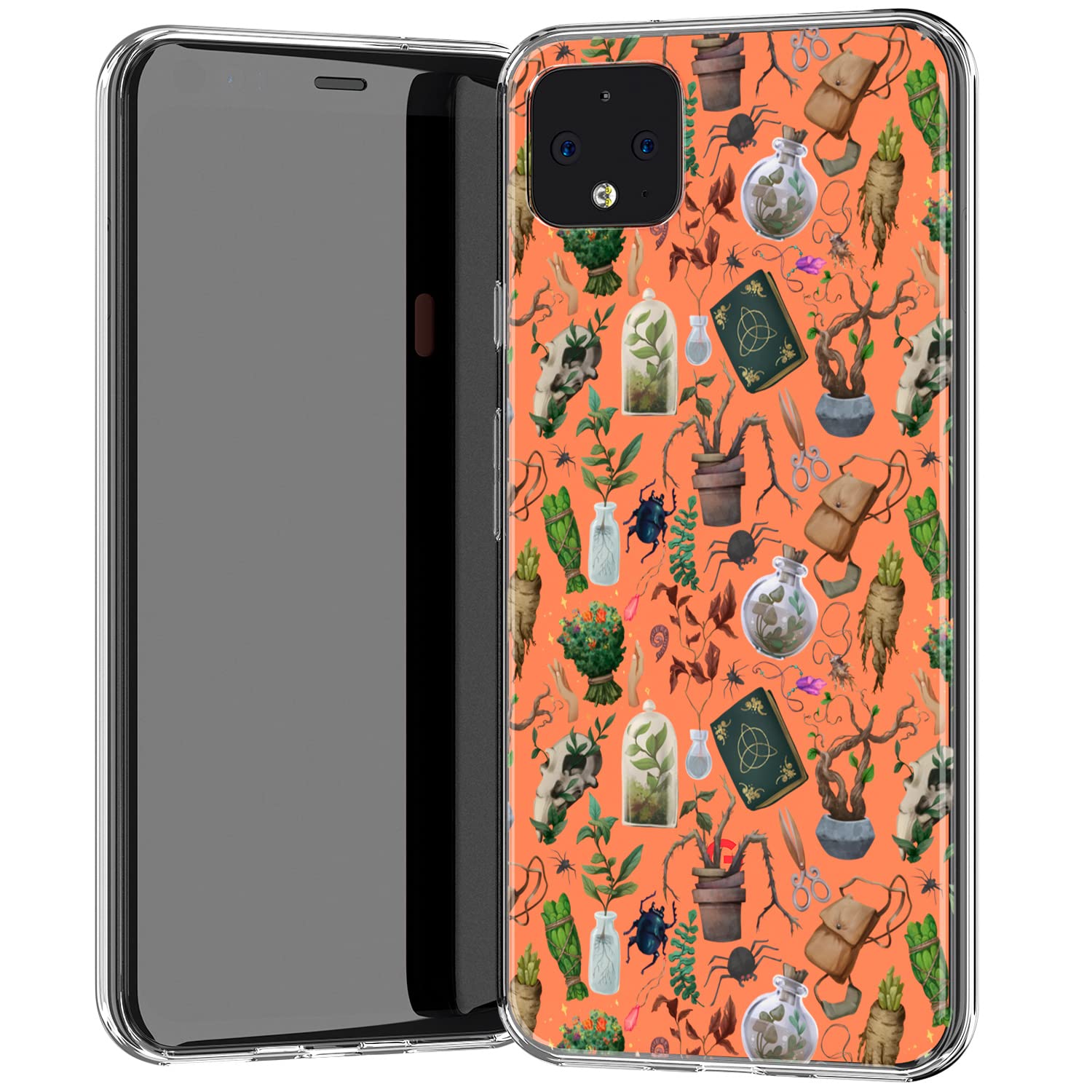 Funda Google Pixel 4 Funda Protectora De Fibra De Carbono Para Google Pixel 4 Y 4 XL - Antigolpes, Diseño Mate Protectora Pixel 4 Marca Blanca