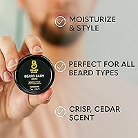 Vista 8 de Kit de cuidado de barba y kit de aseo para hombres The Beard Club - Esenciales para un cabello facial más saludable y con estilo - Navaja de filo