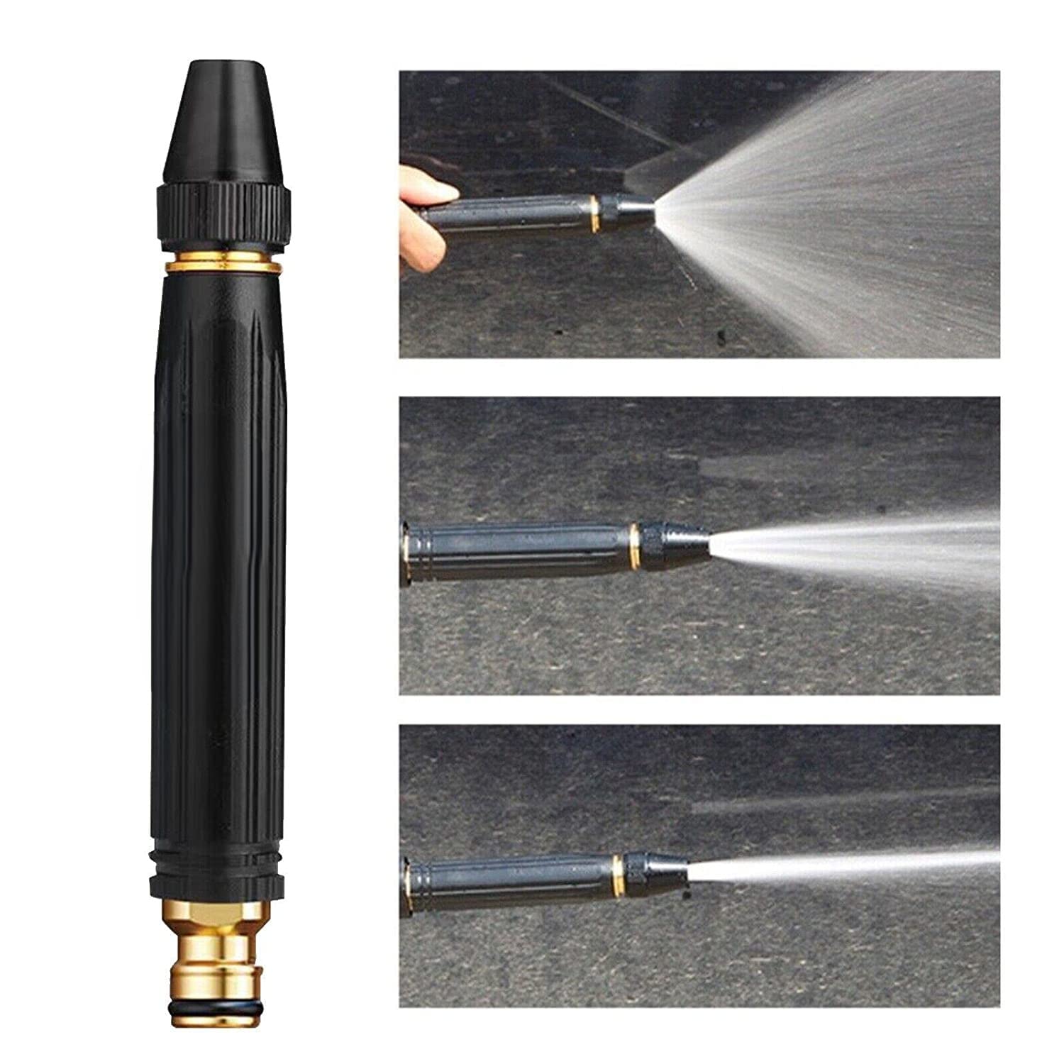 xyno Nozzle Water Spray Gun, Car Wash Nozzle, High Pressure Nozzle Spray Water Gun, Water Jet Hose Nozzles Pipe For Gardening, Bike,Car Wash,Window Cleaning (B0C3D6Z99Y) Amazon Price History, Amazon Price Tracker