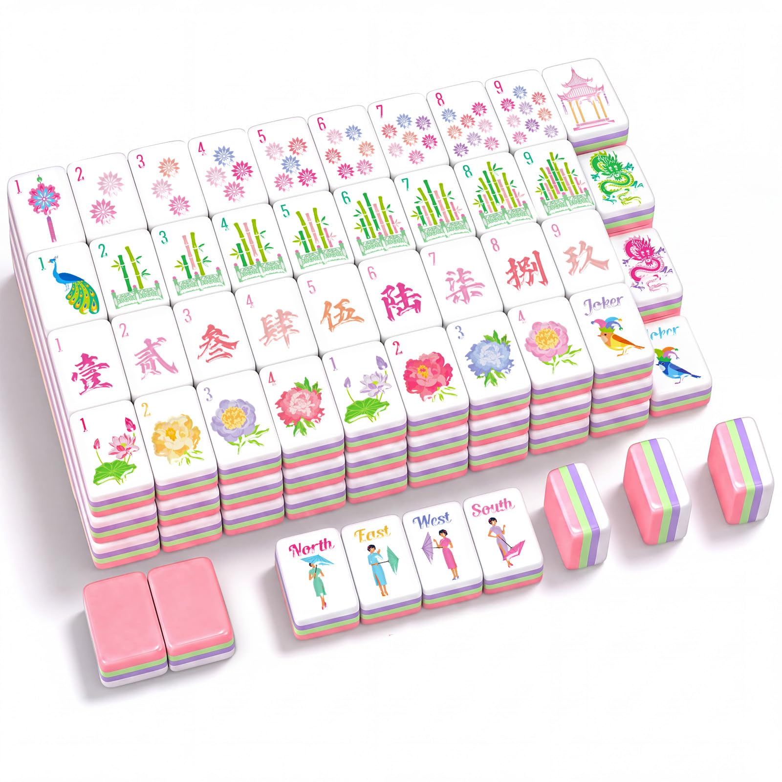 Photo 1 of Arrowbash American Mahjong Tile Set - 160 Pcs
