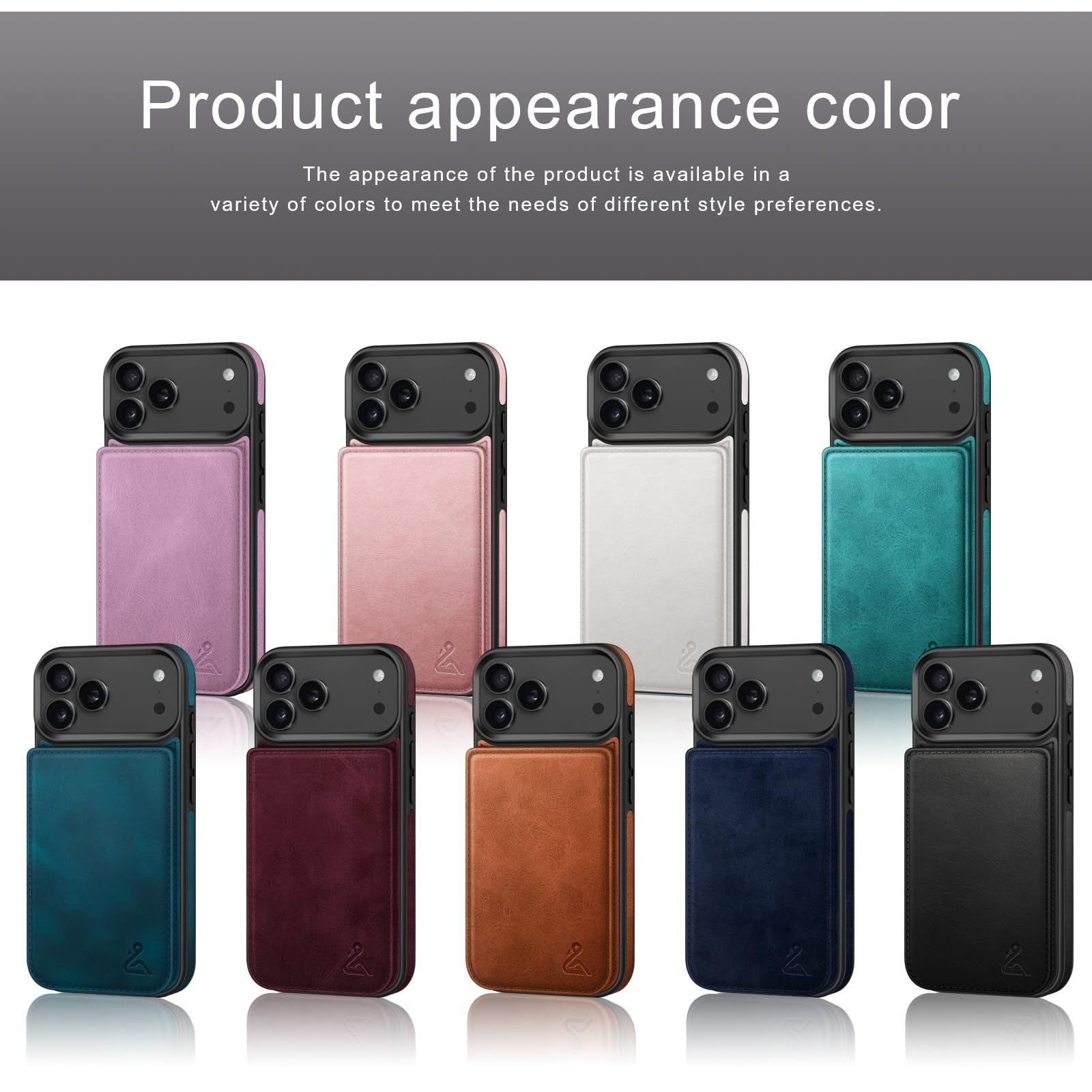 Apple iPhone 17 Pro カスタムスマホケース Amazon.com: VAUSERDY Magnetic for iPhone 17 Pro Max Leather Case