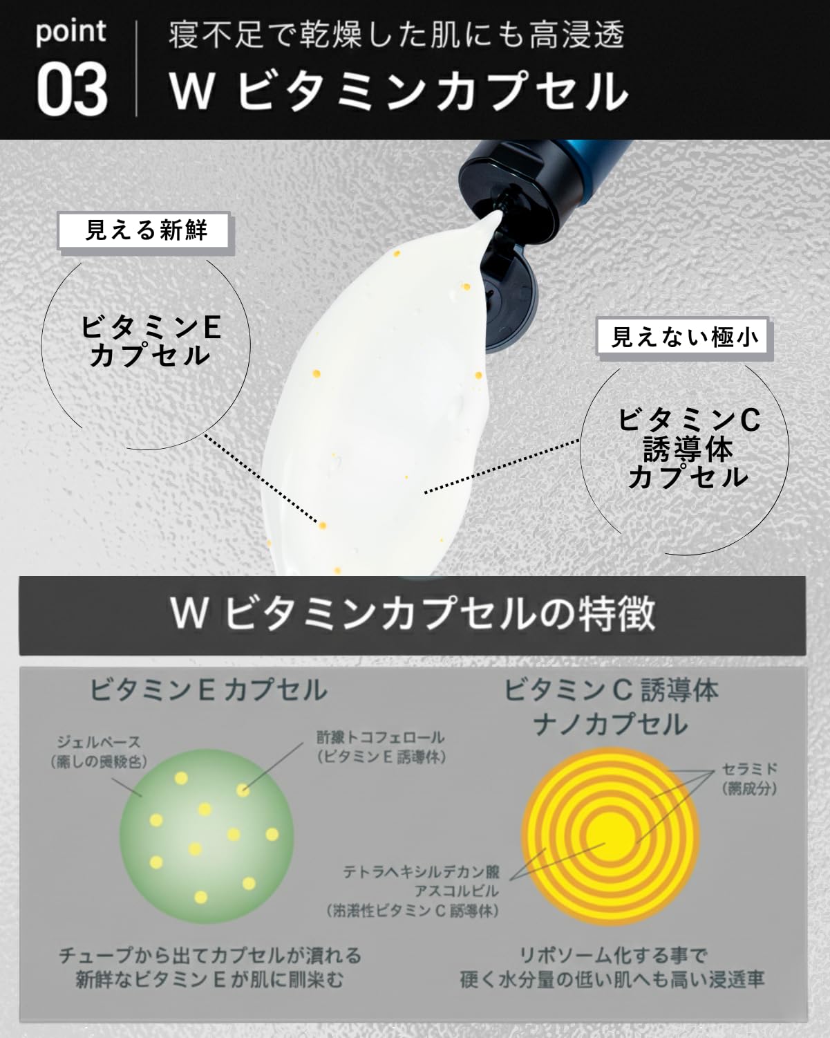 Amazon | KAKTAS(カクタス) オールインワンジェル 寝不足肌 メンズ