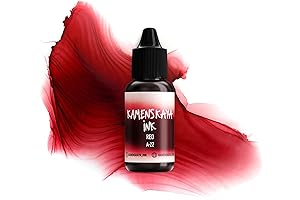 KAMENSKAYA Alcohol Ink Red: Unleash Vibrant and Flowing Art