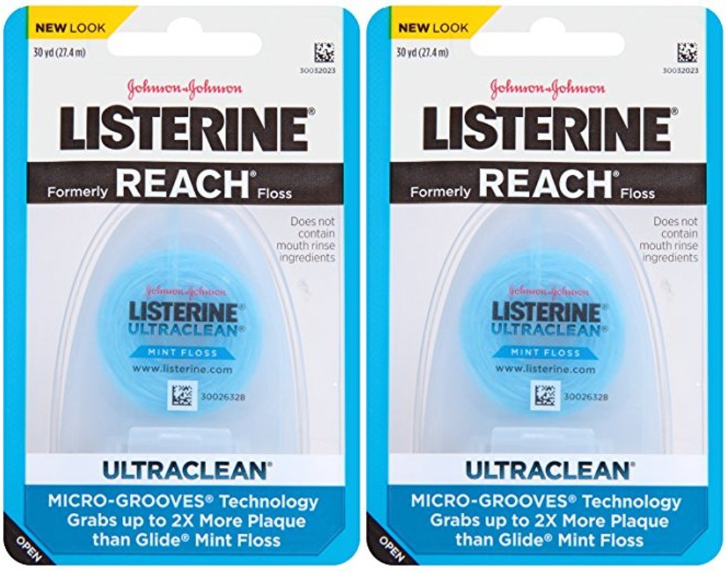Listerine Ultraclean Dental Floss, Oral Care, Mint