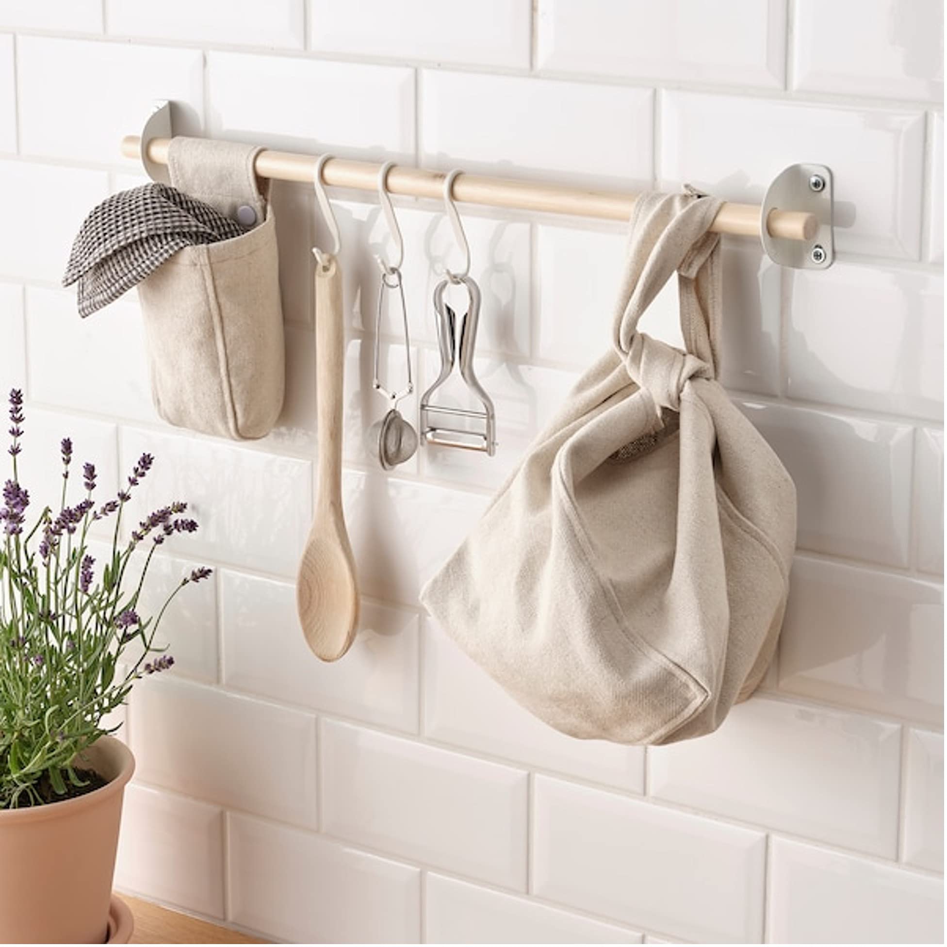 Amazon.com: Ikea Nereby Rail Birch 15 ¾ 004.673.00 : Tools & Home