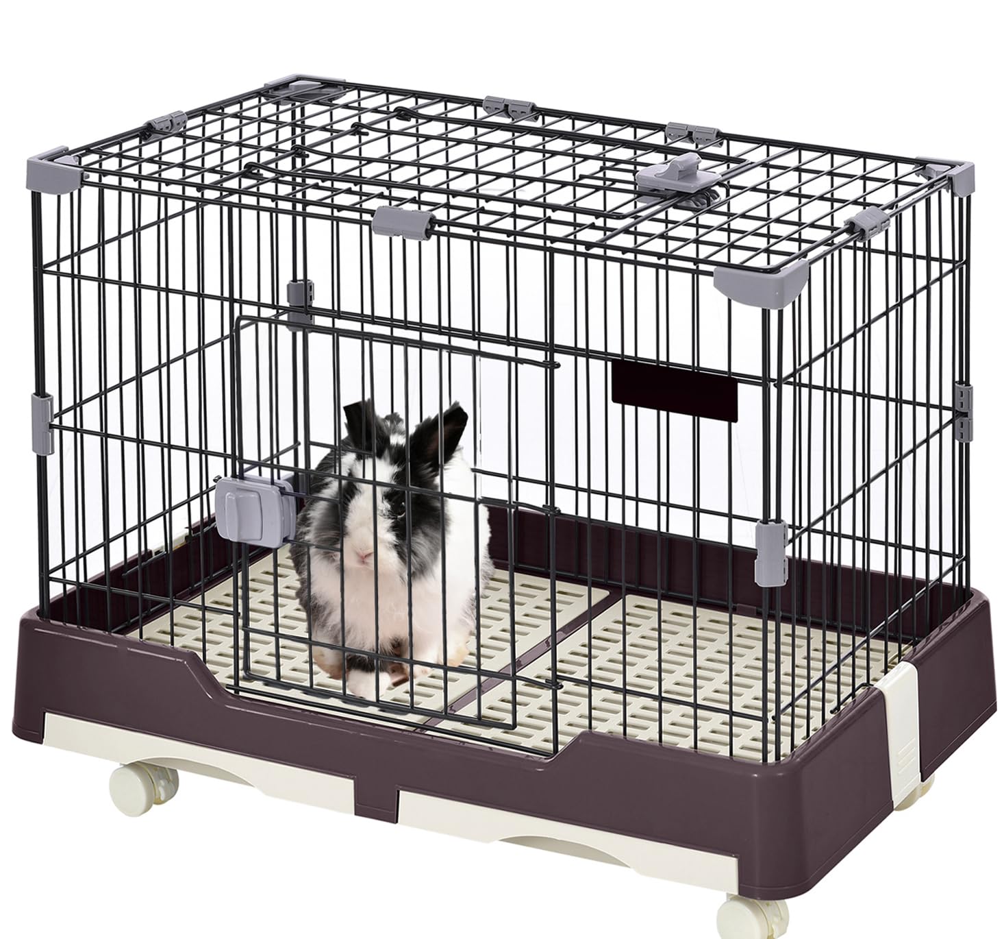 Amazon | Kennkari ウサギケージ ハムスター 猫 ケージ うさぎ ゲージ