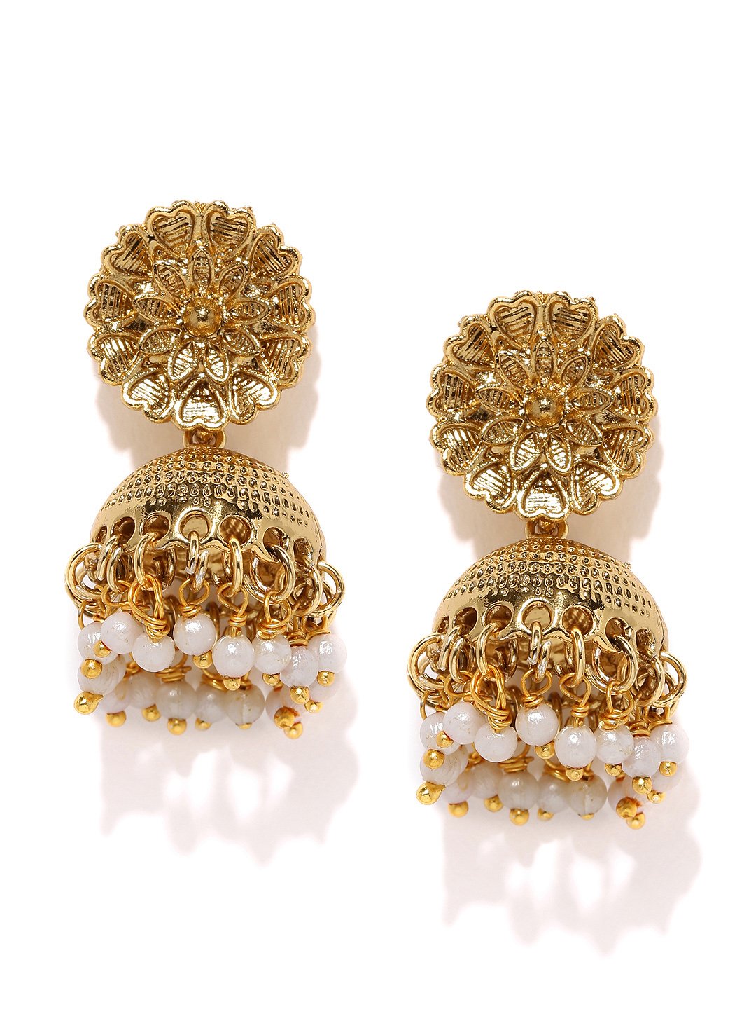 Zaveri Pearls Adorable Indian Jhumki Earrings - ZPFK5389 (B01MTNSE4F) Amazon Price History, Amazon Price Tracker