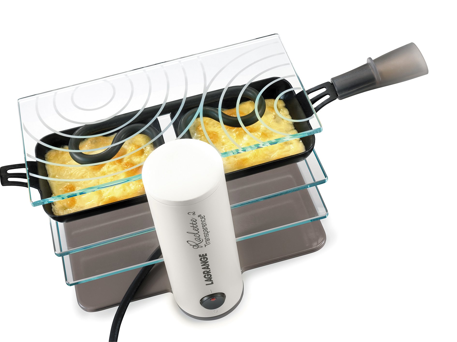 Lagrange 009 204 Raclette 2 Transparence Puissance 350 W Couleur Crème
