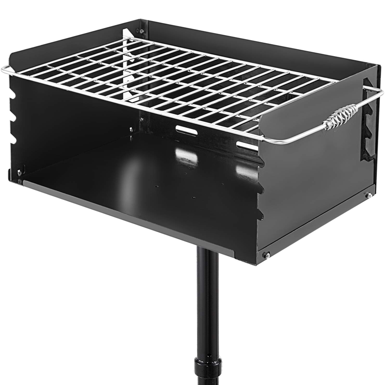 Buy VEVOR Outdoor Park Style Grill 25x17x11 Inch with Grate, Single