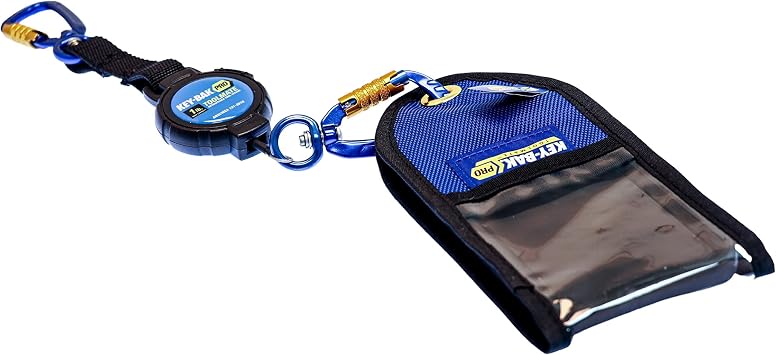 Key-Bak Pro ToolMate 1 lb. Retractable Tool Tether & Standard Smartphone Jacket Kit (ANSI 121 Certified)