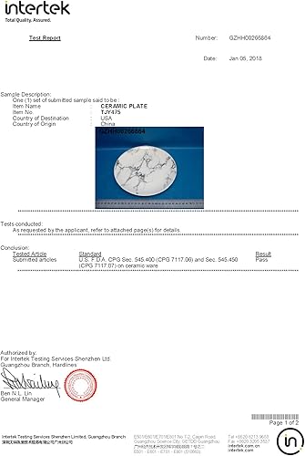 Miniatura 5 de Juego de 4 platos llanos de porcelana con incrustaciones de oro ligero con diseño de mármol nórdico (oro claro, 10 pulgadas)