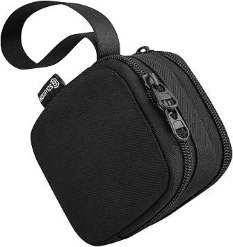 Travel Case for MacBook Pro Charger, USB-C Power Adapter Pouch | Small Compact Organizer Bag for MacBook Accessories and Cable, Fits 87W 96, Case Only, Black