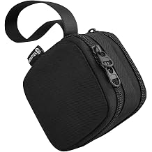 Travel Case for MacBook Pro Charger, Small Charger Organizer Compatible with Apple 87W 96W USB-C Power Adapter and Cable, Portable Storage Case for MacBook Accessories Case Only, Black