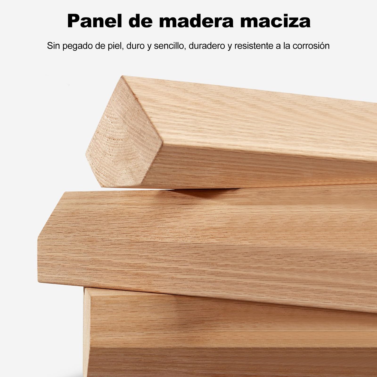Ergocar Reloj De Pared, Diseño De Pared De Madera De Diseño Moderno De Madera Tranquila 30 Cm (11.81 Pulgadas) Adecuada para Sala De Estar, Dormitorio, Decoración De Paredes, Regalos De Edad Avanzada