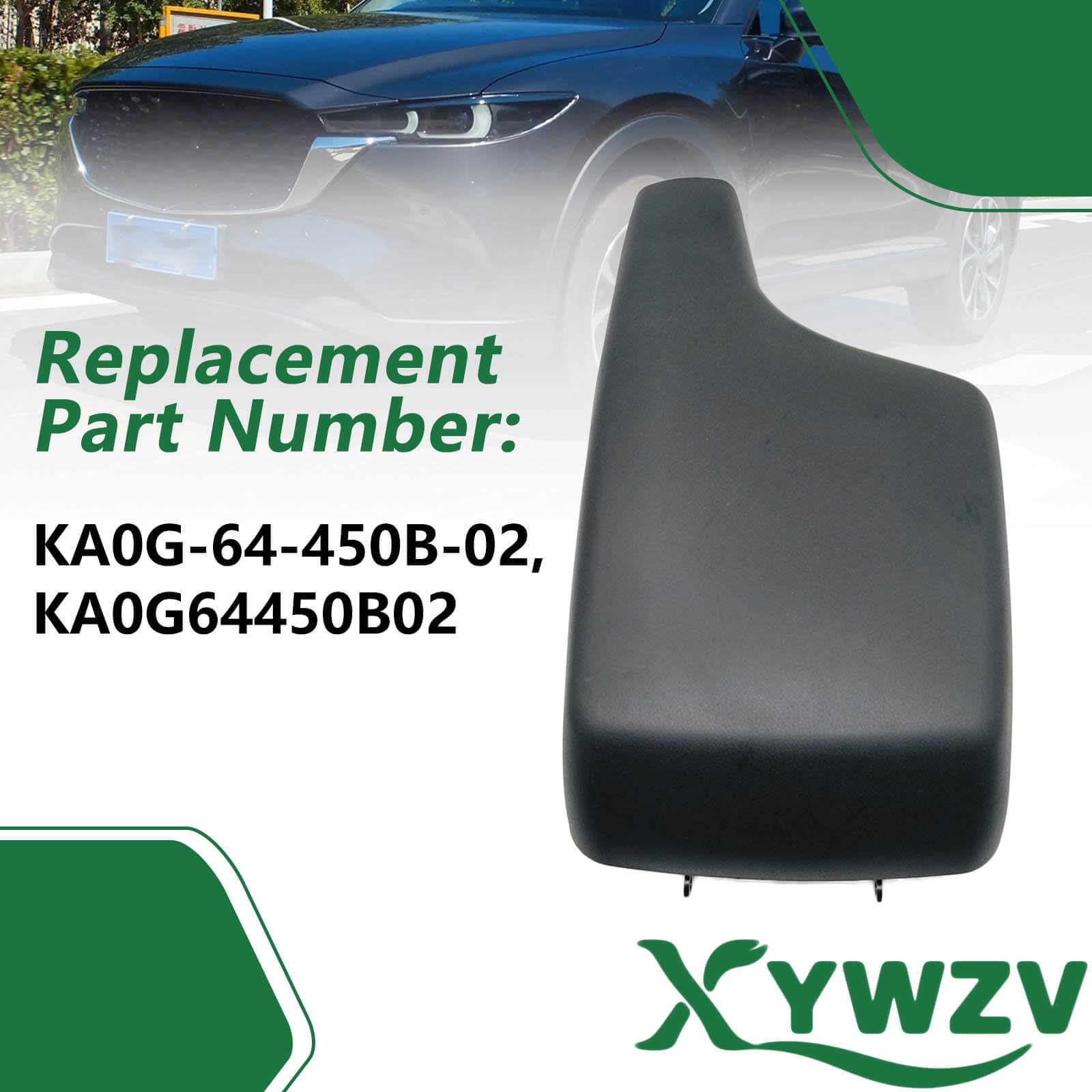 Amazon.com: XYWZV KA0G-64-450B-02 Black Vinyl Center Console Lid