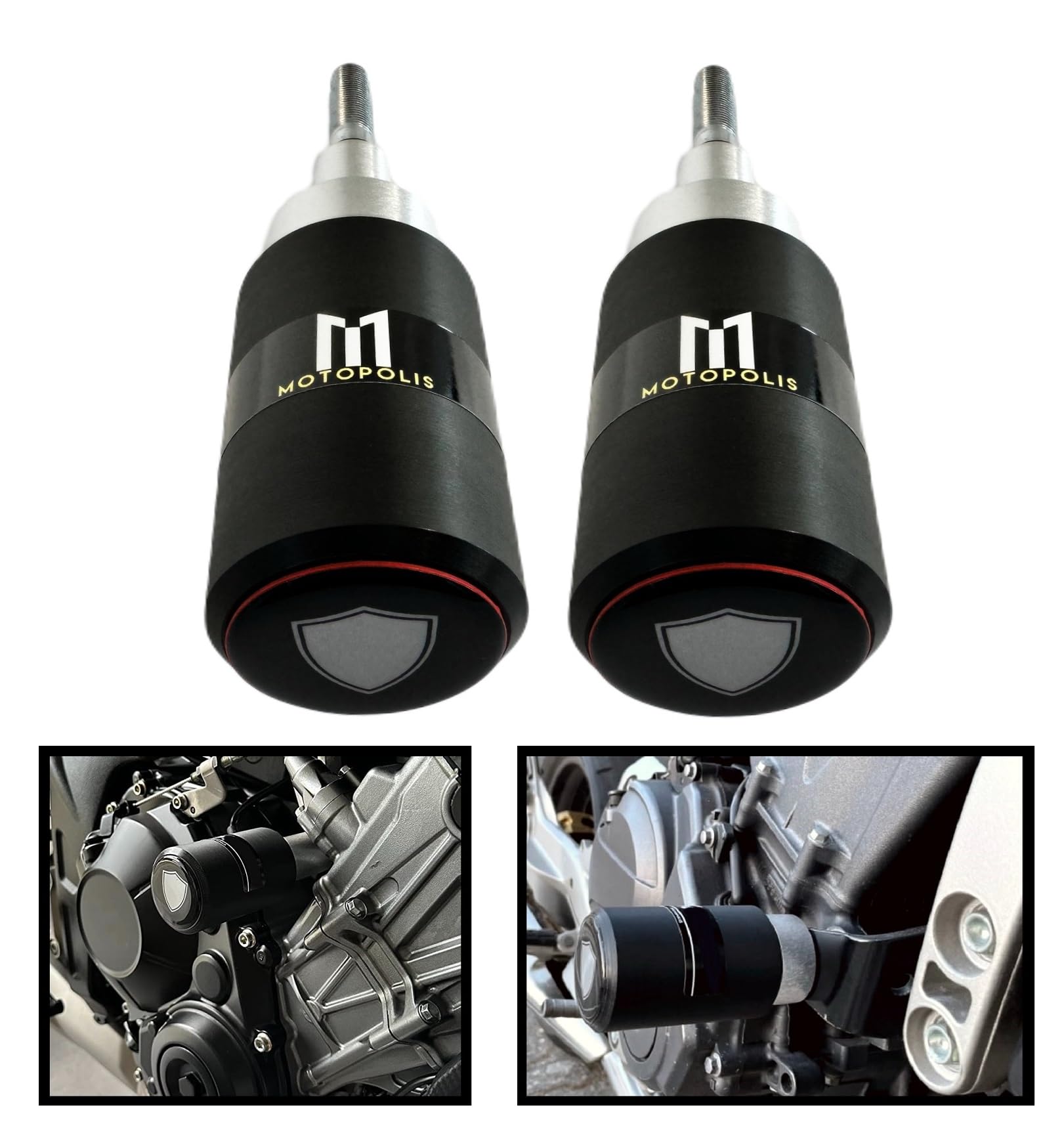 FJR 1300 2006-2012 - CRASH PADS PROTECTEURS CURSEURS BOBBINS SLIDERS TAMPONS