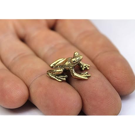 Brass Feng Shui Frog Figurine: The Perfect Touch for a Home Decor