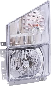 Headlights Replacement with Corner Lamp,RH Fit for ISUZU NPR NPR-HD NQR NRR 2008-2020 Left Driver Side left
