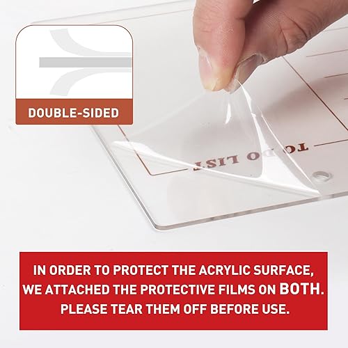 Miniatura 10 de Mini pizarra blanca de cristal puro de escritorio rosa, pequeña pendiente de cristal de pizarra blanca, pizarra blanca de escritorio, pizarra blanca