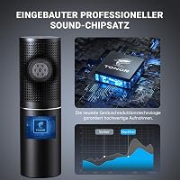Tonor Q9 USB Kondenzátor Mikrofon Szett - Kardioid Irányítottságú Stúdió Minőségű Fém Mikrofon PC, Laptop és Konzol Kompatibilitással 3