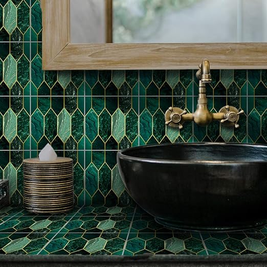 Floor Wall Tile Transfers Sticker for Home Decor, Peel & Stick self