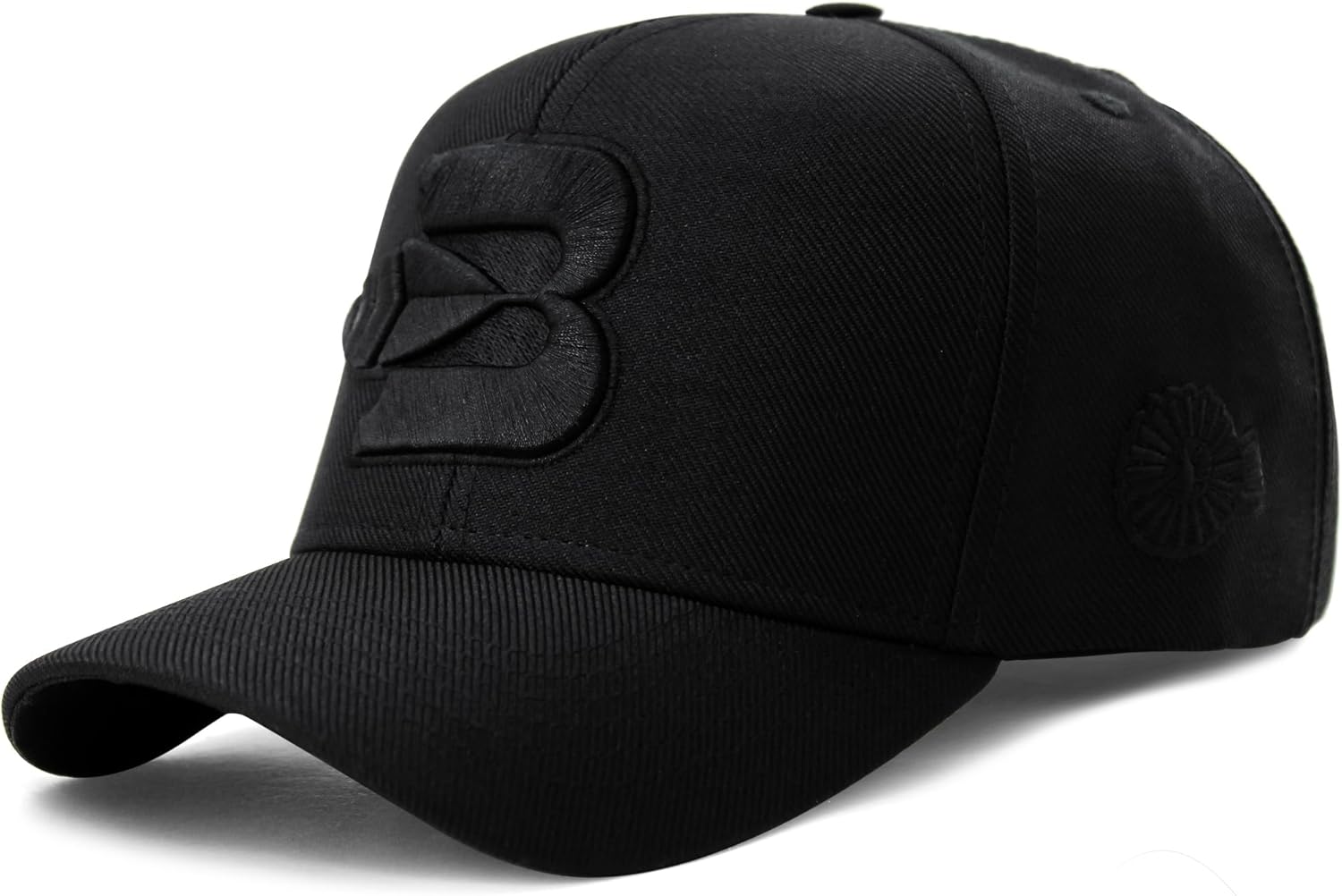 Cap Hat | Stylized B | Western Rancher Edition | Adjustable for Men Women (US, Alpha, One Size, Black)