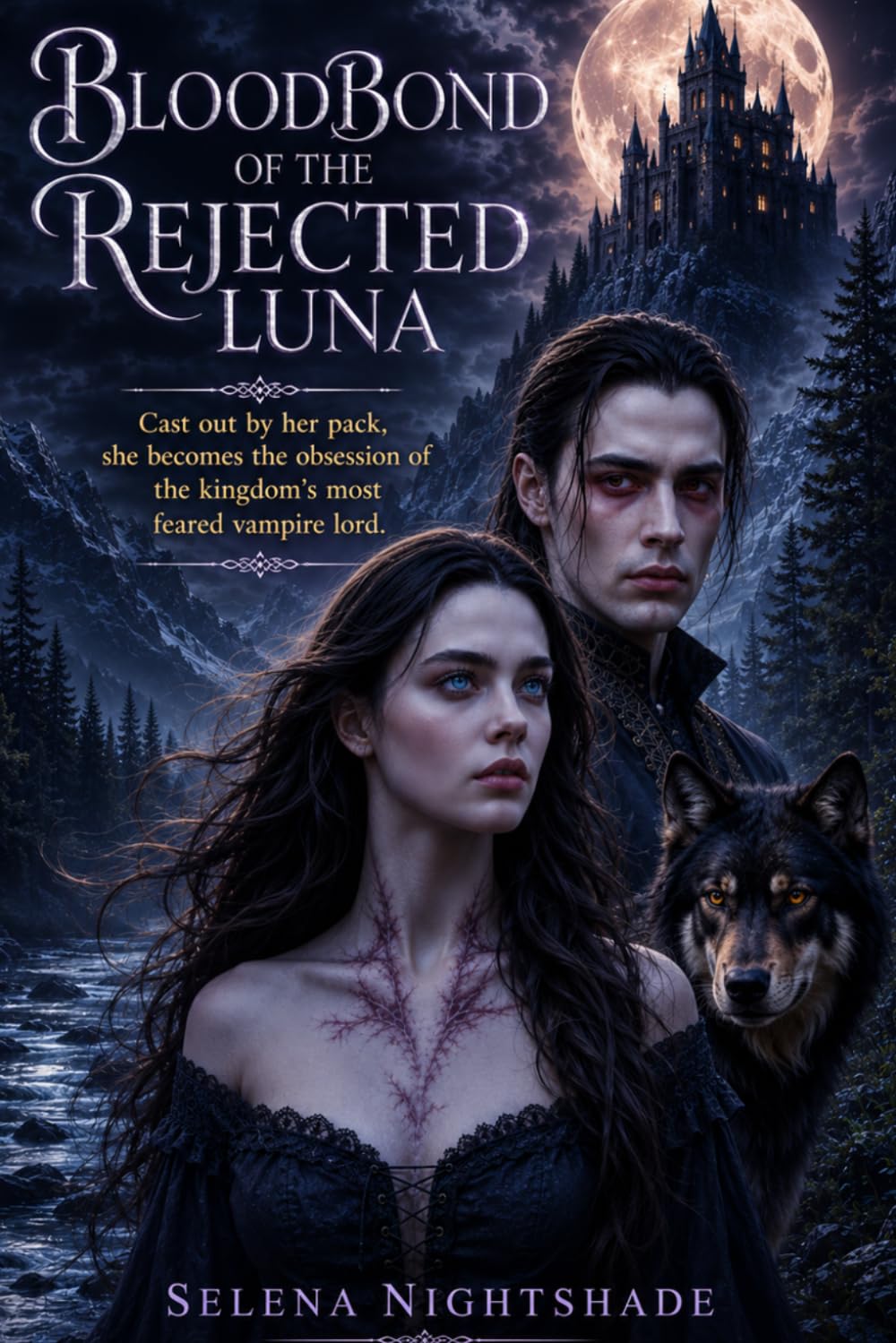 BLOODBOND OF THE REJECTED LUNA: Cast out by her pack, she becomes the obsession of the kingdom’s most feared vampire lord