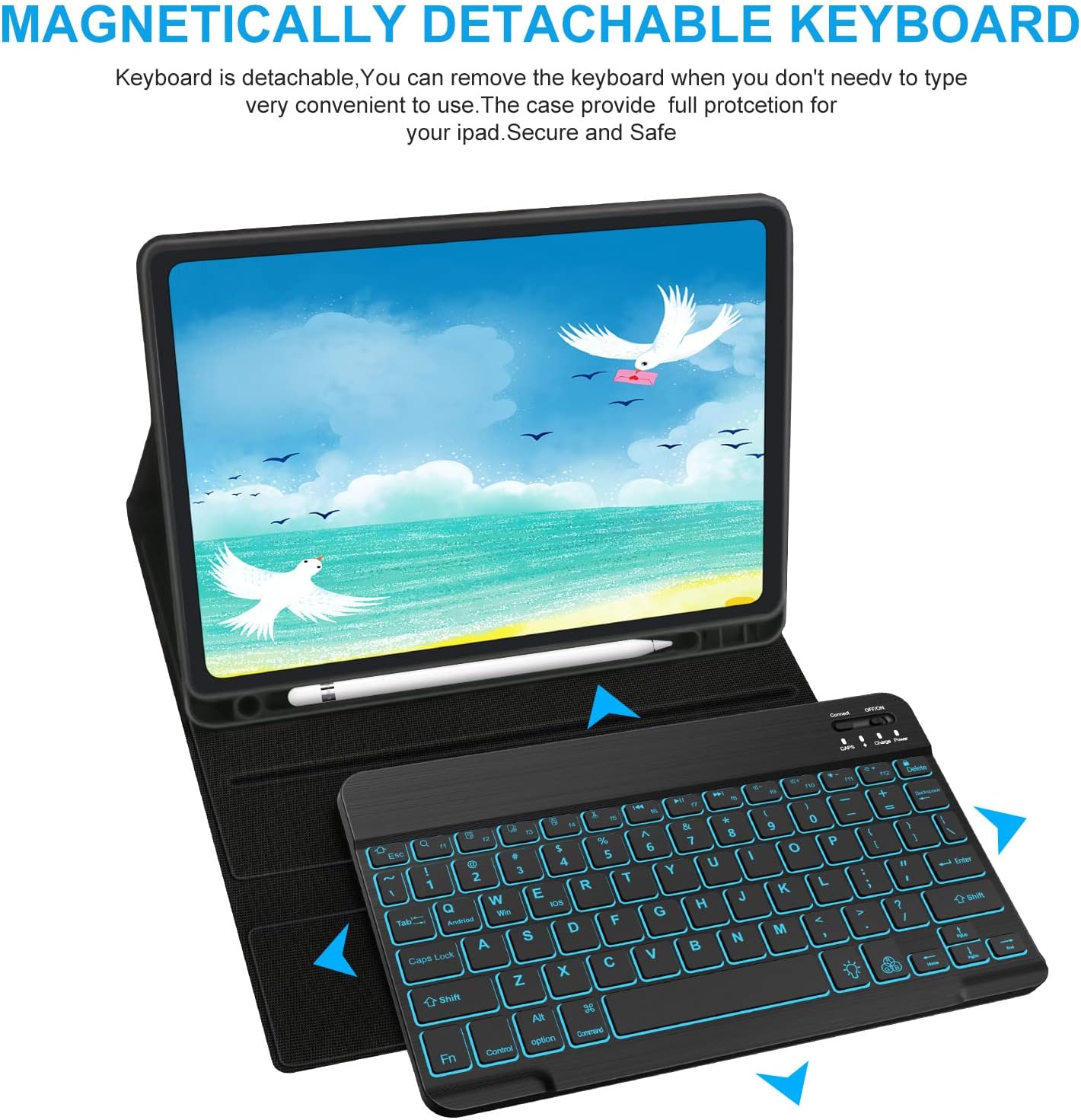 Buy iPad Pro 11 Inch 2021 Keyboard Case Backlit Bluetooth Keyboard Case for iPad Pro 11inch