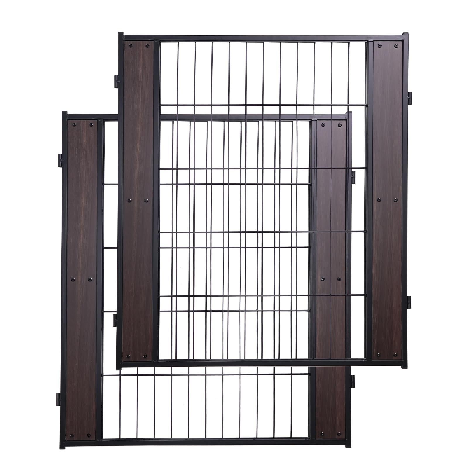 Heavy Duty Dog Playpen 32 Inch Height - Indoor Outdoor Pet Fence Enclosure for Medium and Small Dogs - Foldable Puppy Exercise Pen for Indoor and RV