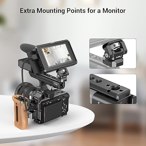 Miniatura 5 de SmallRig FX3  FX30 XLR - Soporte de extensión con mango para Sony - MD3490