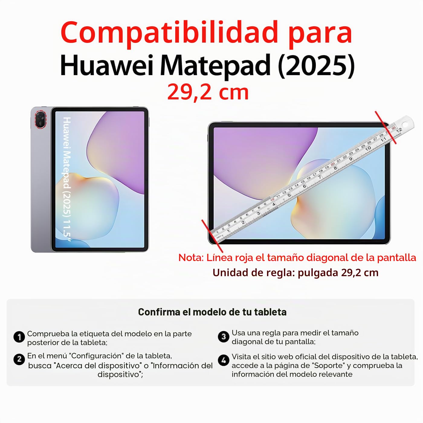 Funda para Huawei MatePad 11.5 2025/ MatePad 11.5 S 2024, Eva Ligera a Prueba de Golpes con asa Infantil y Correa para el Hombro, Azul
