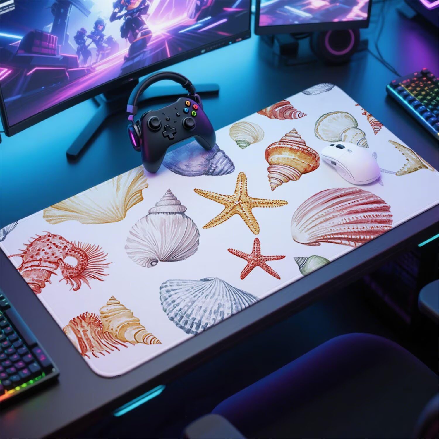 Kolorowa podkładka pod mysz podkładka pod mysz do gier XXL 1400x600x3mm podkładka pod mysz gumowa powłoka duża podkładka pod rękę dla graczy akcesoria PC antypoślizgowe i wodoodporne, do klawiatury w
