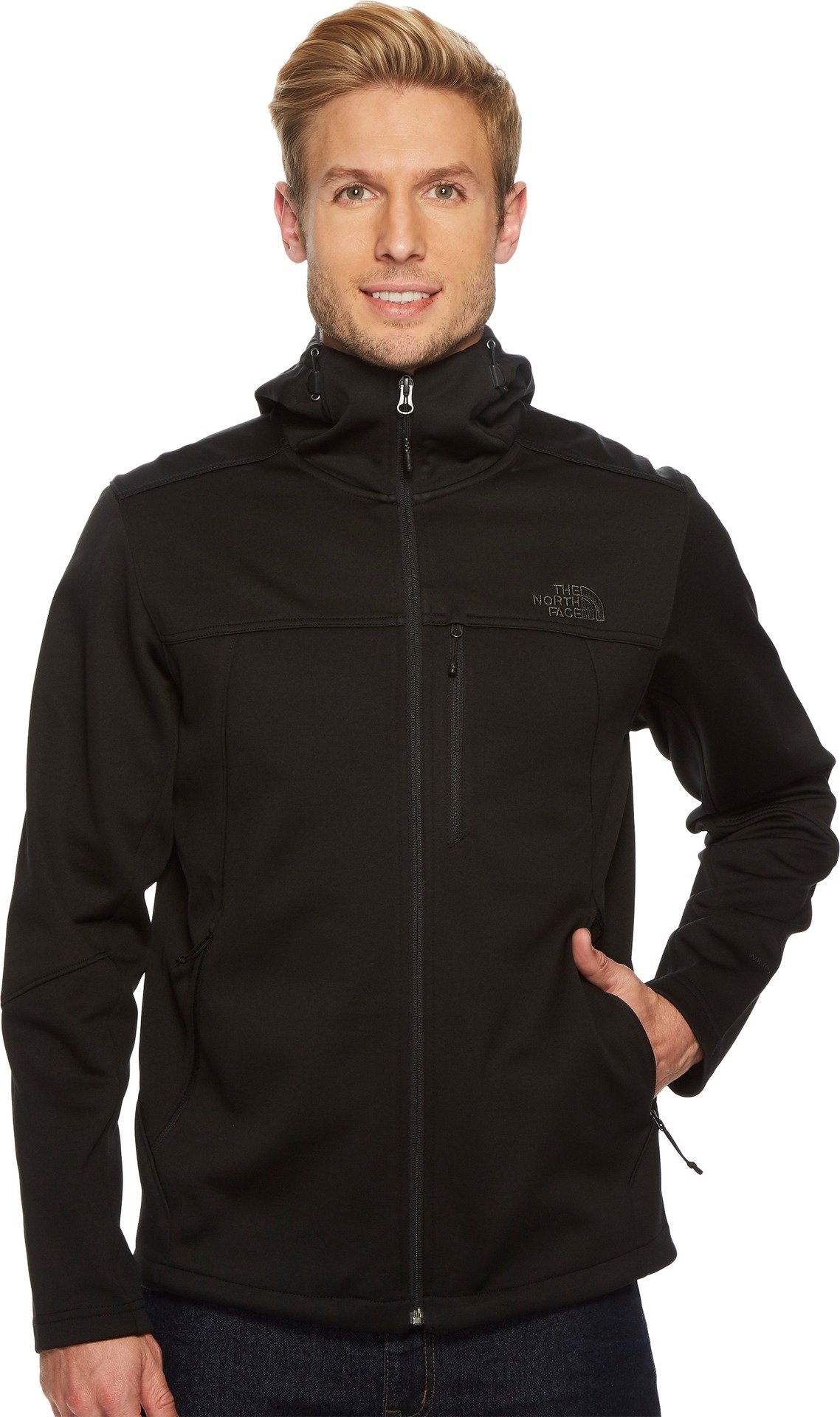 The North Face Apex Canyonwall Hybrid Hoodie Tnf Black/Tnf Black SM