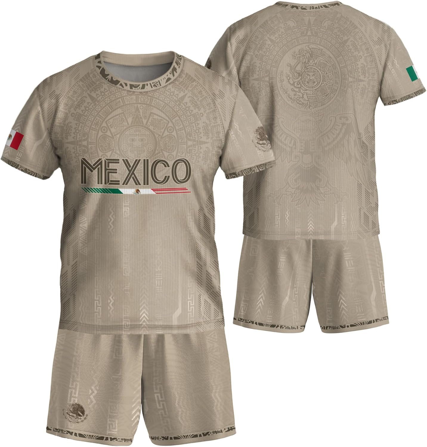 Mexico Jersey Kids for Boys & Girls, Mexico Soccer Jersey Kids Set, Youth Mexican Jerseys