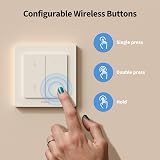 Aqara Shutter Interruttore H2 EU, Protocollo Thread/Zigbee, Per Tapparelle/Tende, 2 Pulsanti Wireless Extra, Matter, Compatibile con Apple Home, Alexa, Home Assistant e Google Home (con Neutra) - 6