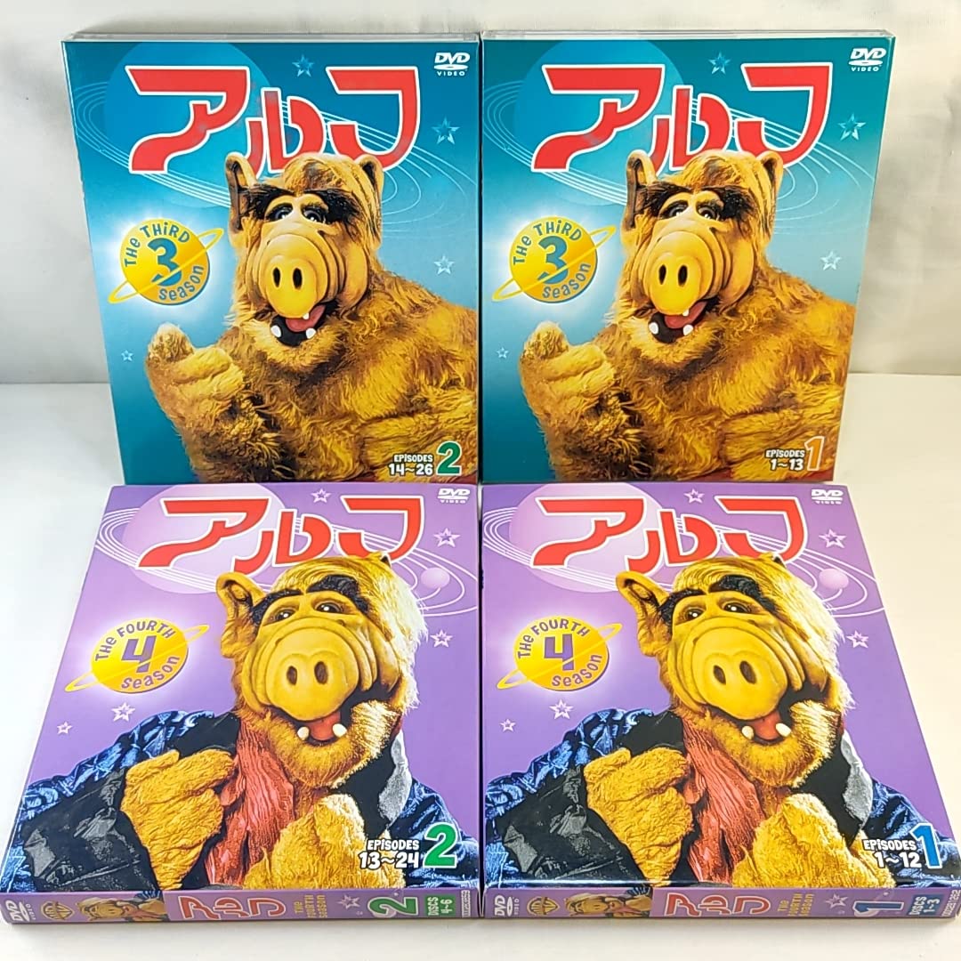 Amazon.co.jp: アルフ 〈シーズン1-4〉 コンプリートDVD BOX（24枚組 